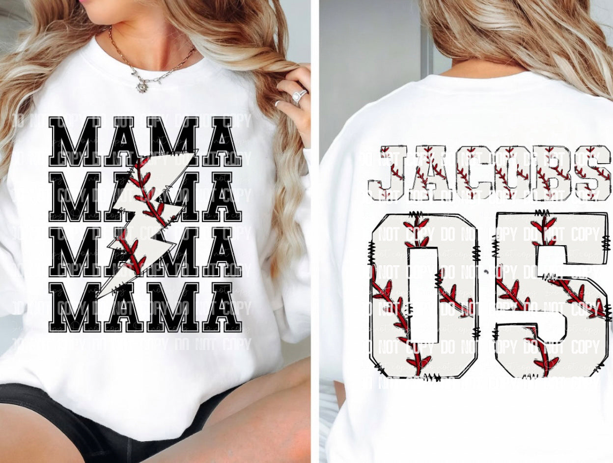 Custom Family Baseball Shirts 2T-4XL
