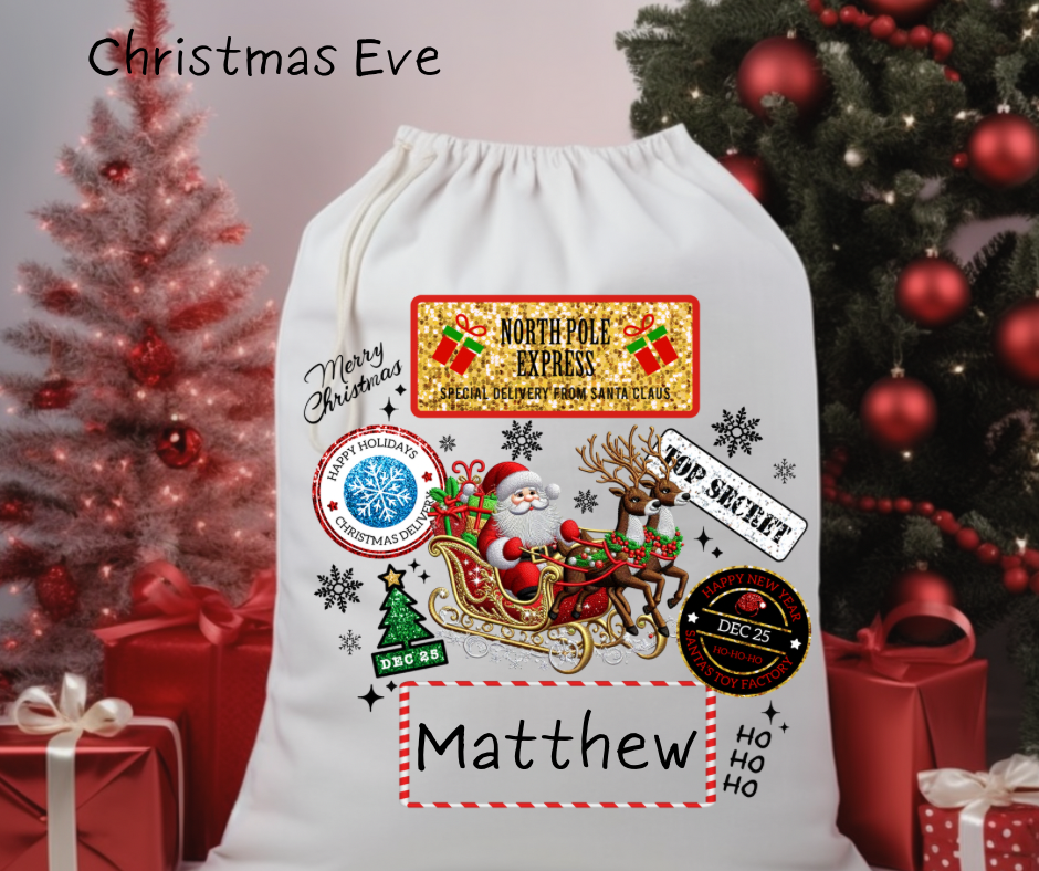 Christmas Santa Sacks