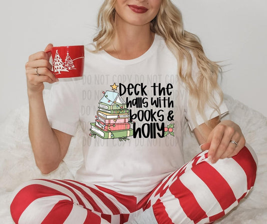 Deck The Halls With Books And Holly