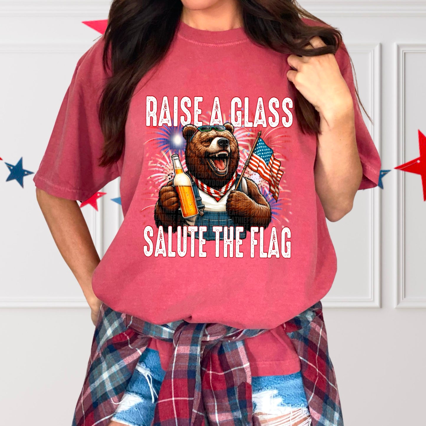 Raise A Glass, Salute The Flag