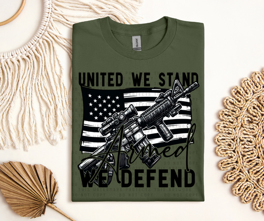 SEMI-EXCLUSIVE United We Stand, Armed We Defend