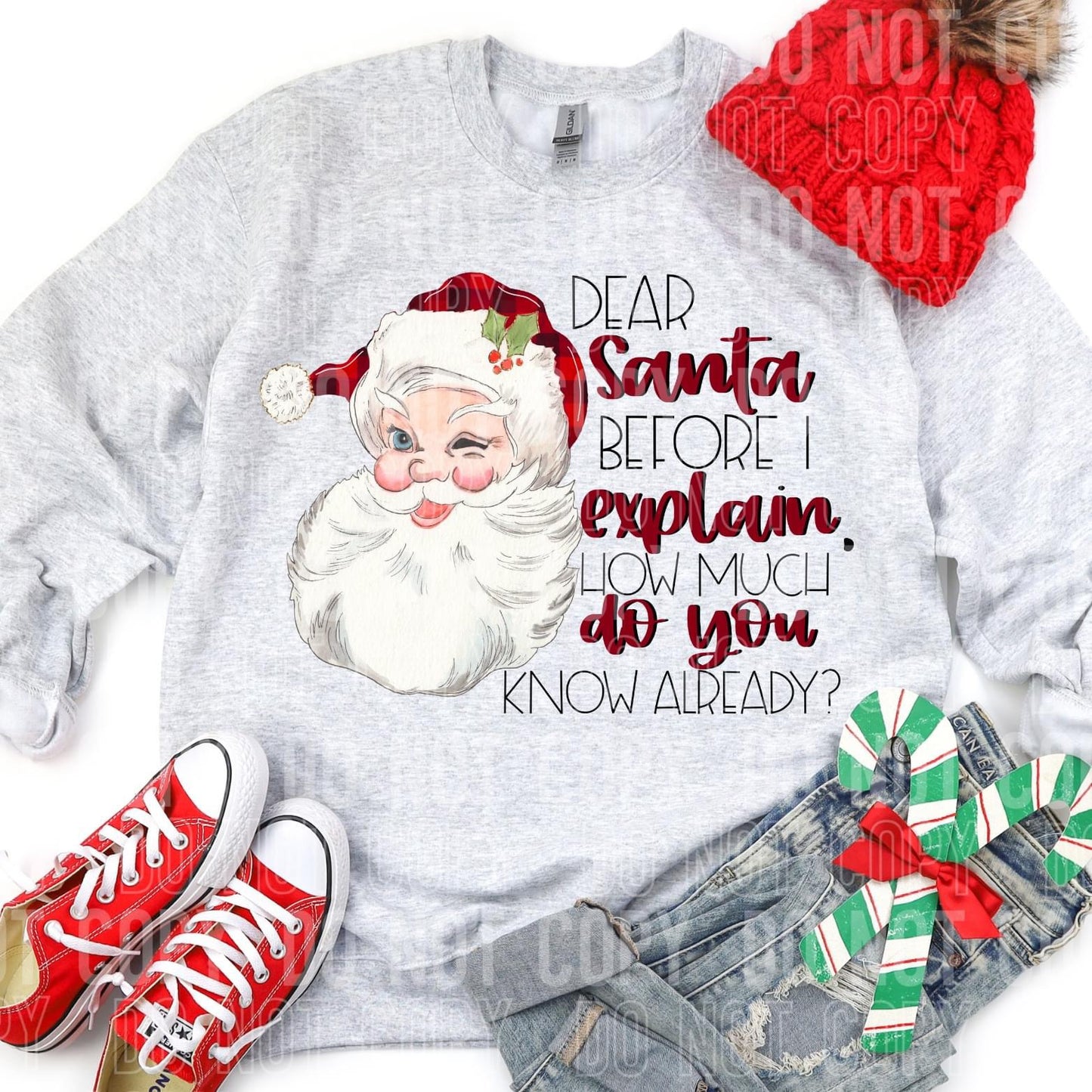 Dear Santa Before I Explain