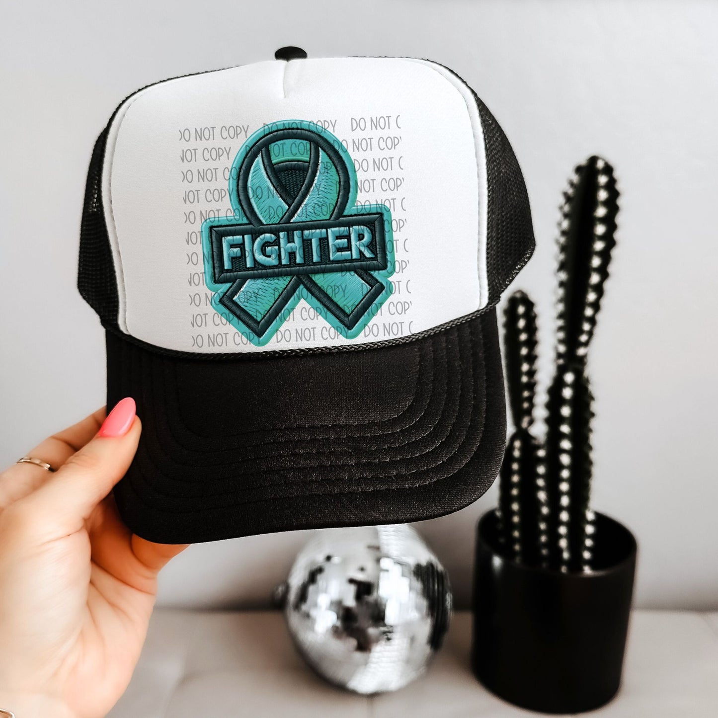 Teal Ribbon Fighter