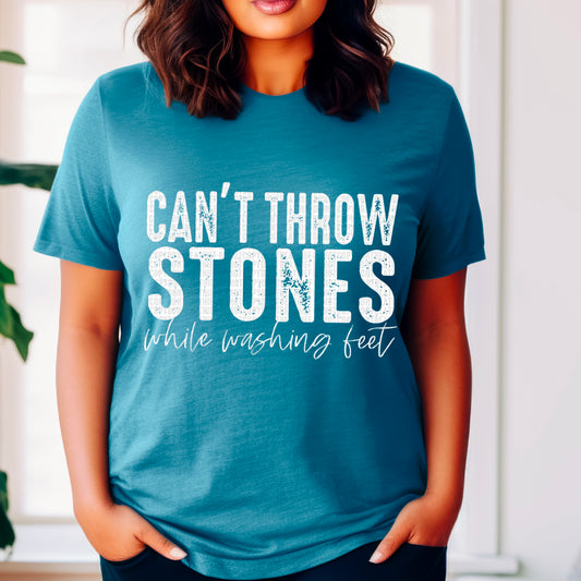 Can't Throw Stones While Washing Feet