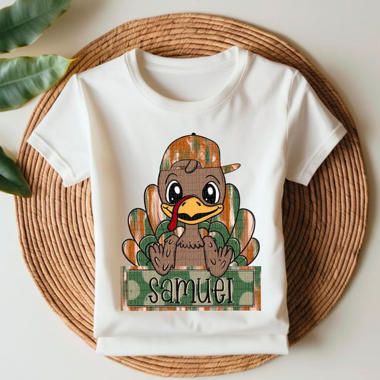 Personalized Boy Turkey