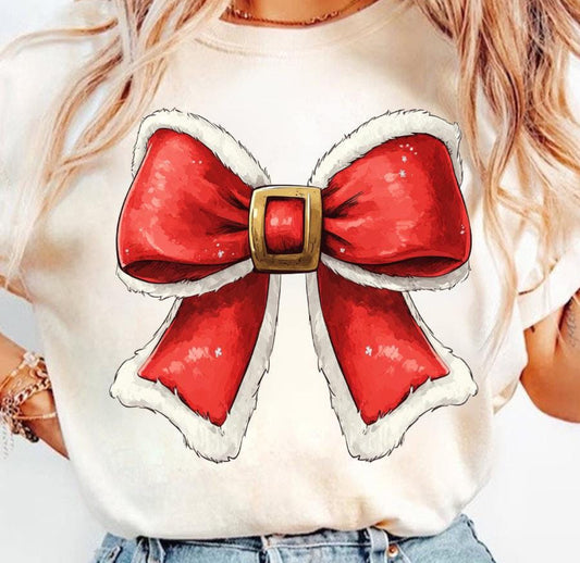 Santa Big Bow