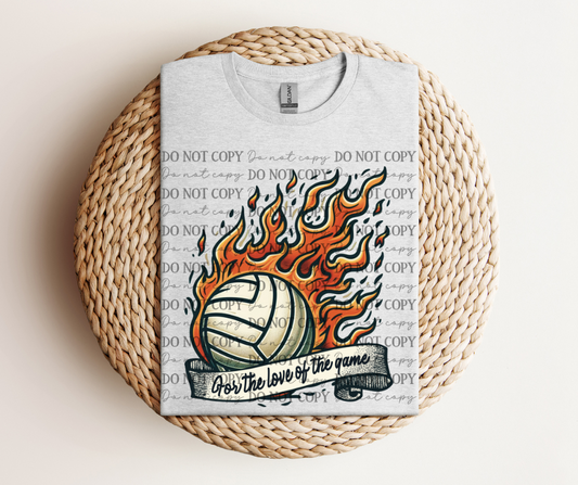 For The Love Of The Game - Volleyball