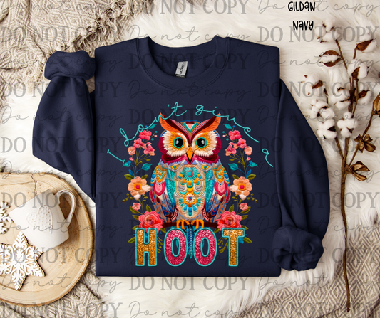 I Don't Give A Hoot