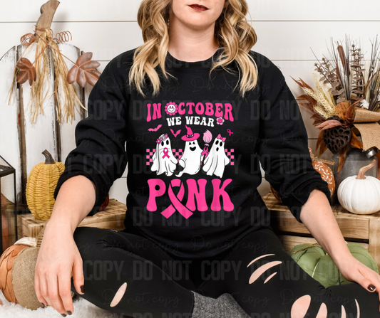 In October We Wear Pink Ghosts