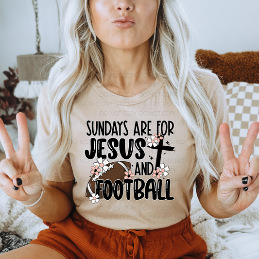 Sundays Are For Jesus And Football